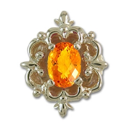 rk718 Citrine Bracelet Slide 